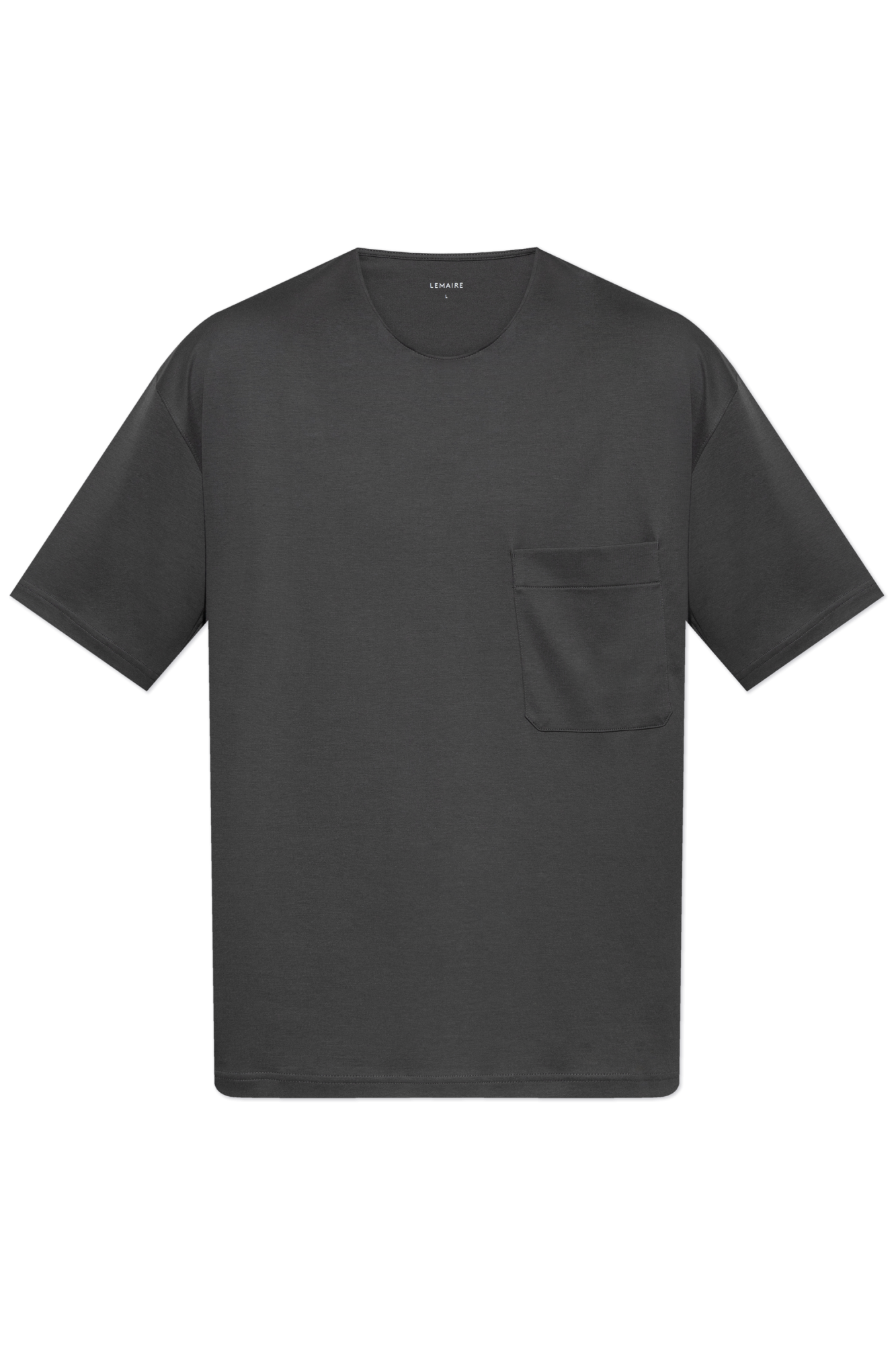 【送料&関税込】Lemaire Pocket T-shirt Grey T-shirt with pocket Lemaire - Vitkac AS
